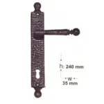 Yılmaz Bronz Kapı Kolu Oksit A-20