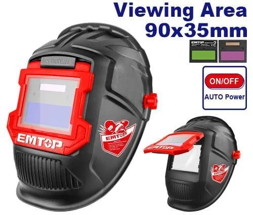 Emtop Kaynak Maskesi Colormatik 110x90x10MM