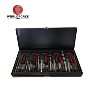 World Force Vida Tamir Seti (Helicoil) 131 PC (M5X0.8,M8X1.25,M10X1.5,M12X1.75)