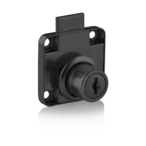 Canex Çekmece Kilidi Kare 22MM Siyah