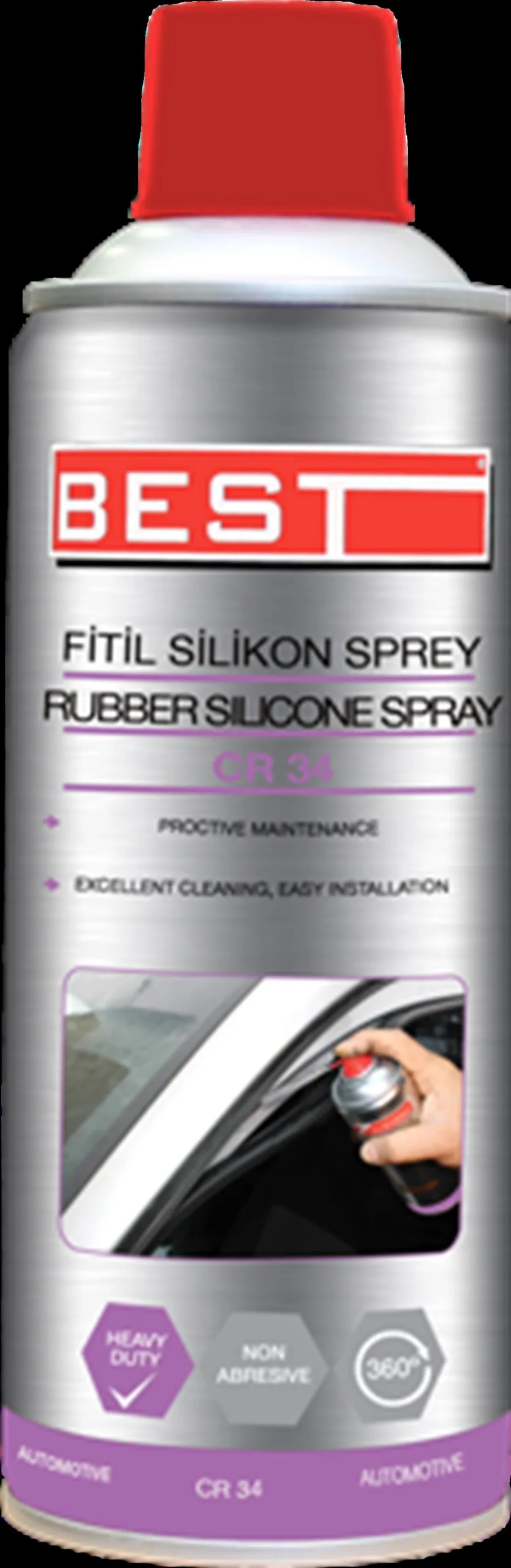 Best Sprey Fitil Silikon (Oto) CR-34