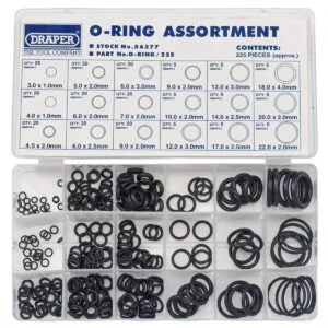 Draper O-Ring Seti 225 Parça