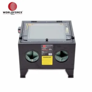 World Force Kumlama Makinesi 90 Litre Kabinli