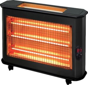 Elektrikli Soba 2500W 3+2 quartz tup