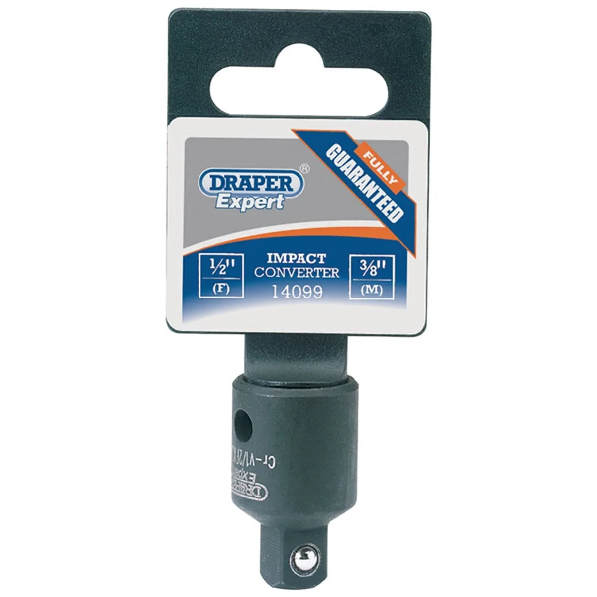 Draper Lokma Adaptörü Darbeli 1/ 2 Dişi X 3/ 8 Erkek