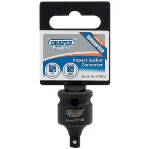 Draper Uc Adaptörü Darbeli 3/ 8 Dişi X 1/ 4 Erkek