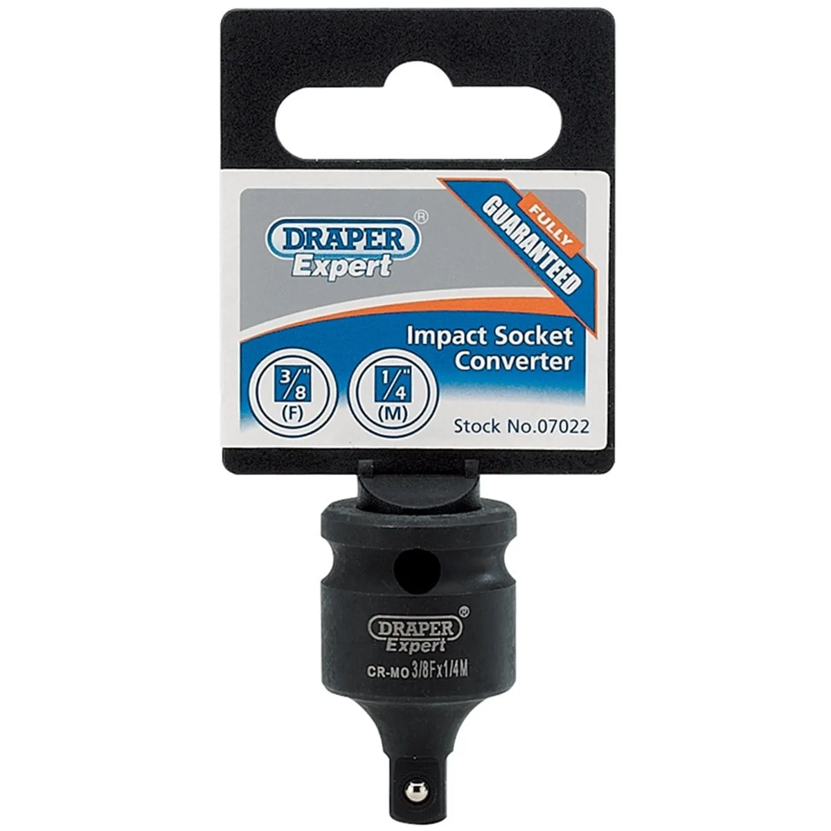Draper Uc Adaptörü Darbeli 3/ 8 Dişi X 1/ 4 Erkek