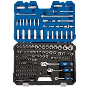 Draper Lokma Seti 6 Köşe 12Nokta 214 Parça 1/4''- 3/ 8''- 1/ 2''