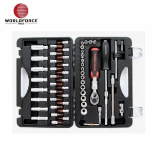 World Force Lokma Takımı 60 Parça S-Ultra 1/4'' Uzatmalı Cırcır