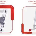 Akrobat Merdiven Kırmalı Teleskobik