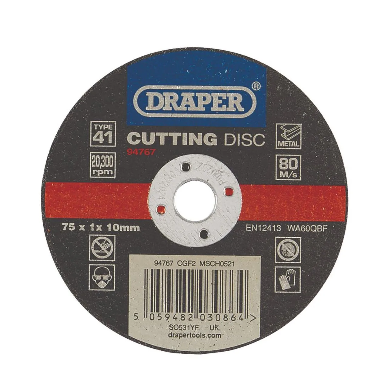 Draper Kesme Taşı 75X10X1.6MM