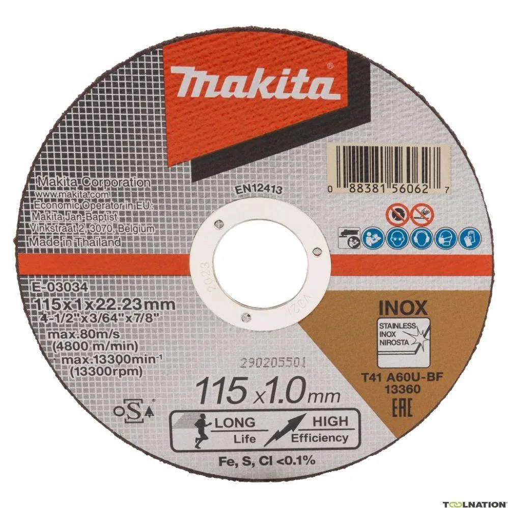 Makita Kesici Stainless Steel 115MM