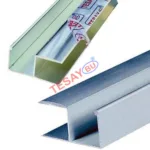 Tesay Alüminyum H Kenar Kulp 2.5mt