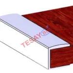 Tesay Alüminyum U Kenar Kulp 2.5mt