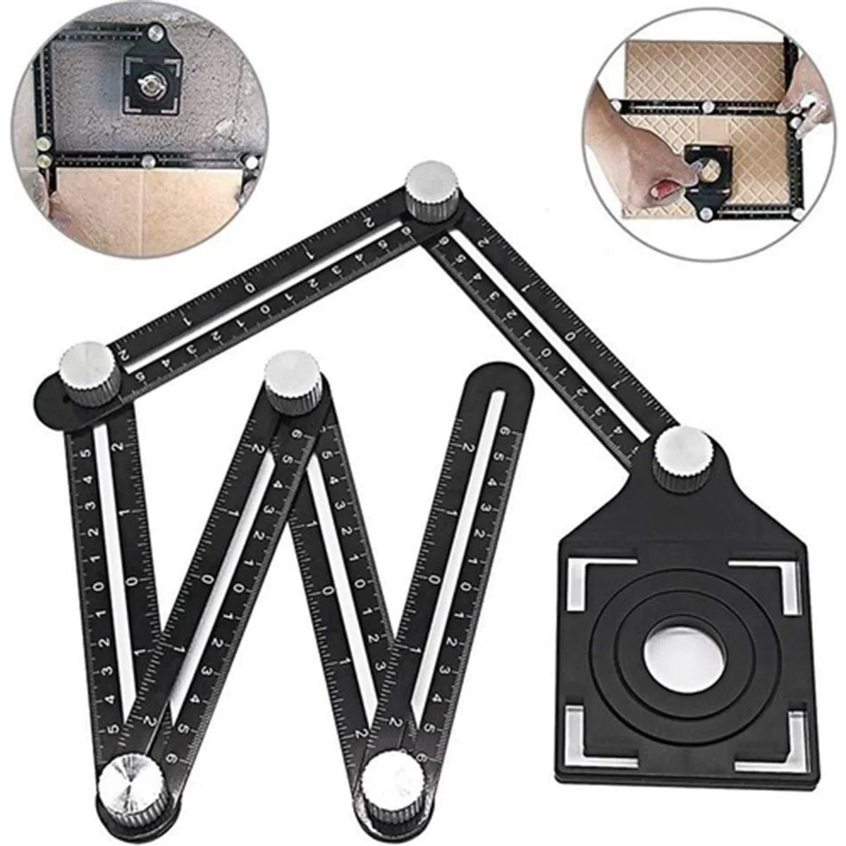 Rox Fonksiyonlu Aluminyum Şap Cetveli