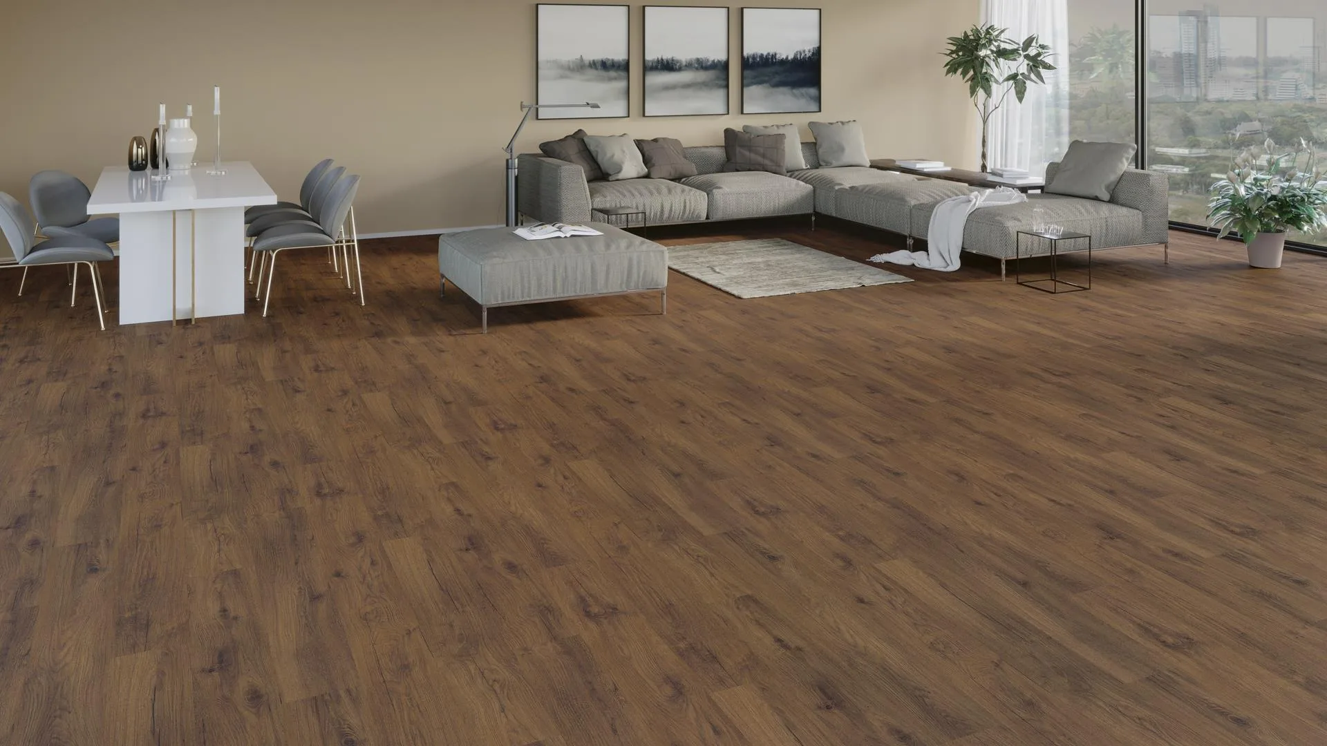 Parke VarioClik Akik Meşe 8MM (Döşeme dahil M2 fiyatı) (2.79M2/PK)