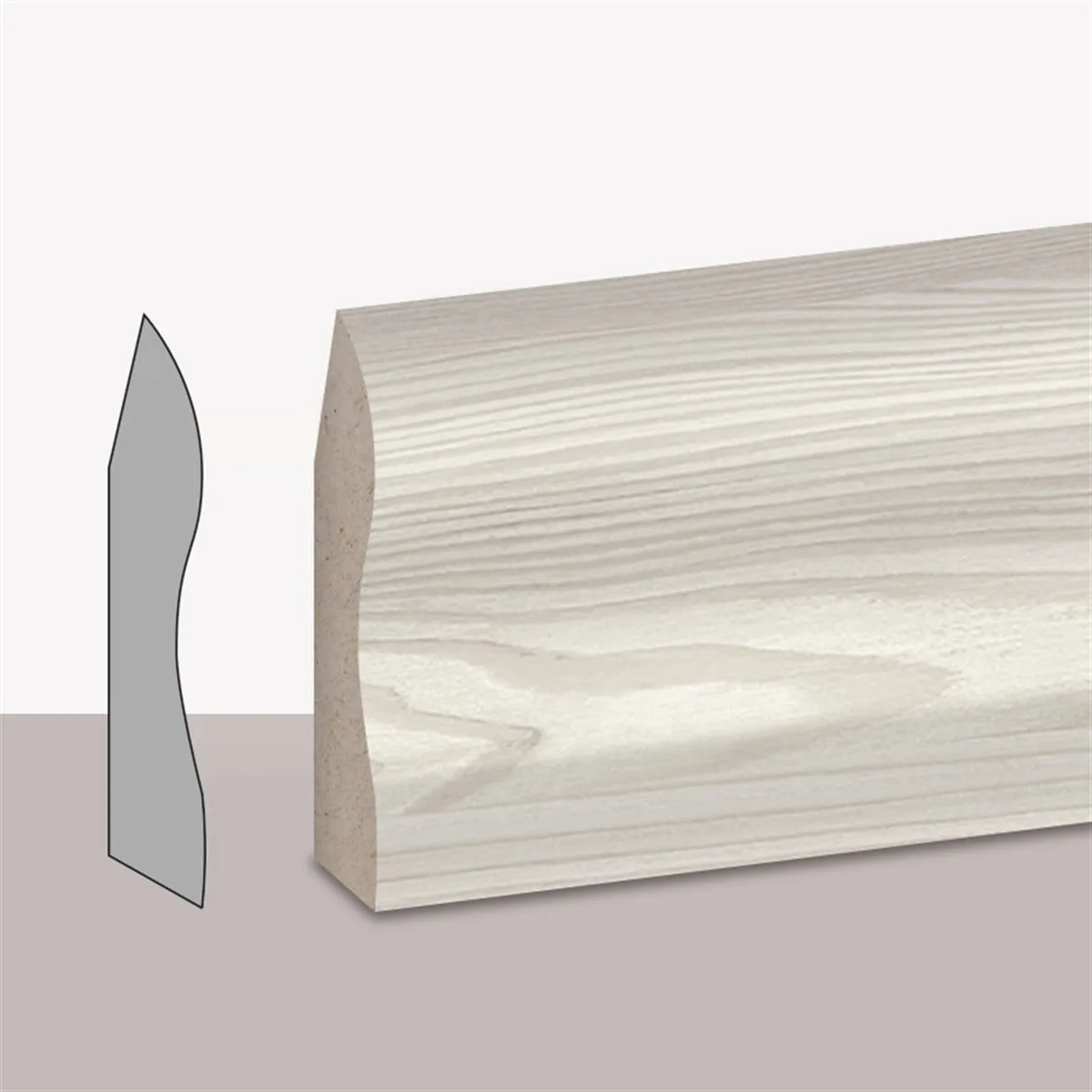 Süpürgelik 6CMX2.80MT Lara