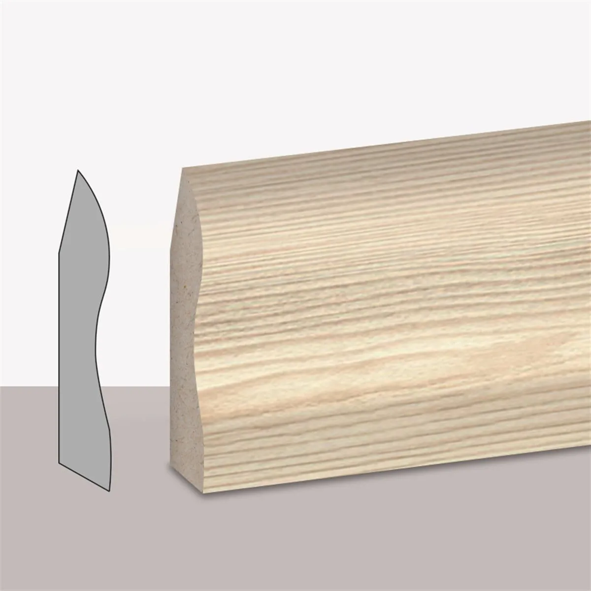 Süpürgelik 6CMX2.80MT Sonsuz Akçam