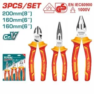 Total Pense İzoleli Elektrikci1000V (3Ad/Pk)