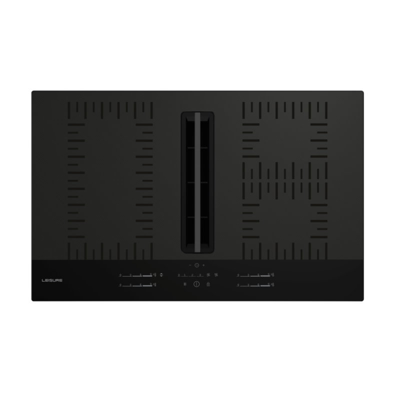 POED 892 IS Leisure Ankastre İndüksiyonlu Entegre Davlumbazlı Cam Ocak