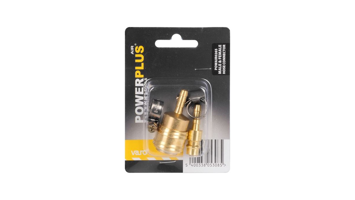 Powerplus Rektuş Hortum Gövde 8MM + Hortum Ucu + Kelepçe