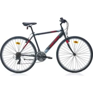 28'' Carraro Active 280 City 21-speed Vb Mat Siyah-koyu Gri-kırmızı R3