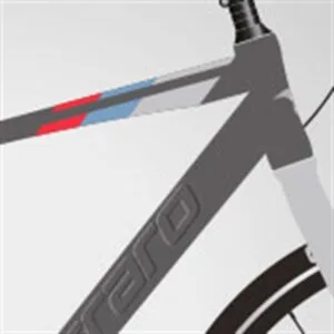 28'' Carraro Sportive 327 City 27-spd Vb Mat Antrasit-gri-mavi-kırmızı R2