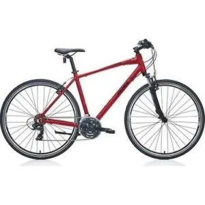 Carraro 28'' Sportive 220 406H 21-V Vb Mat Krom-Kirmizi-Siyah-Beyaz