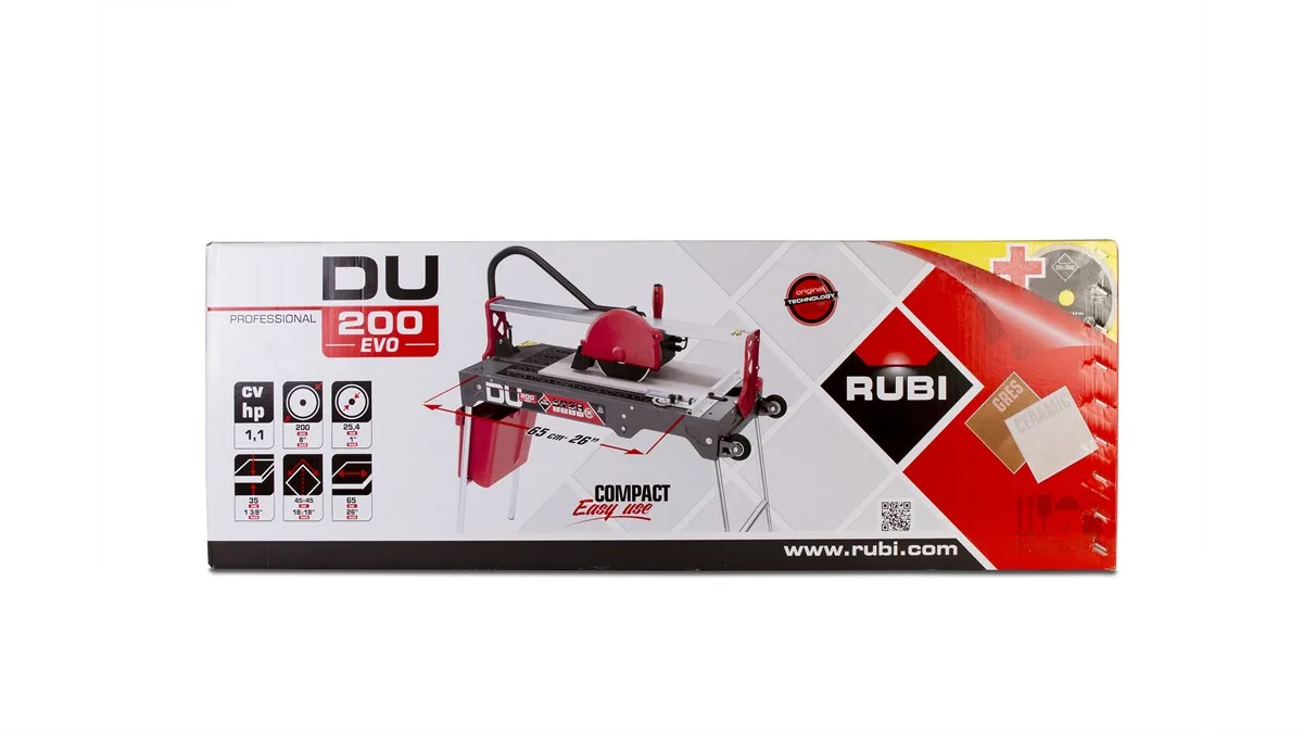 Rubi Seramik Kesici Elektrikli Evo Düz-200 L