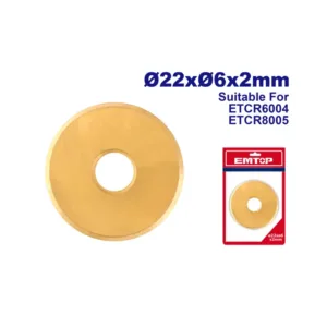 Emtop Seramik Kesme Bıçağı 22x6x2MM