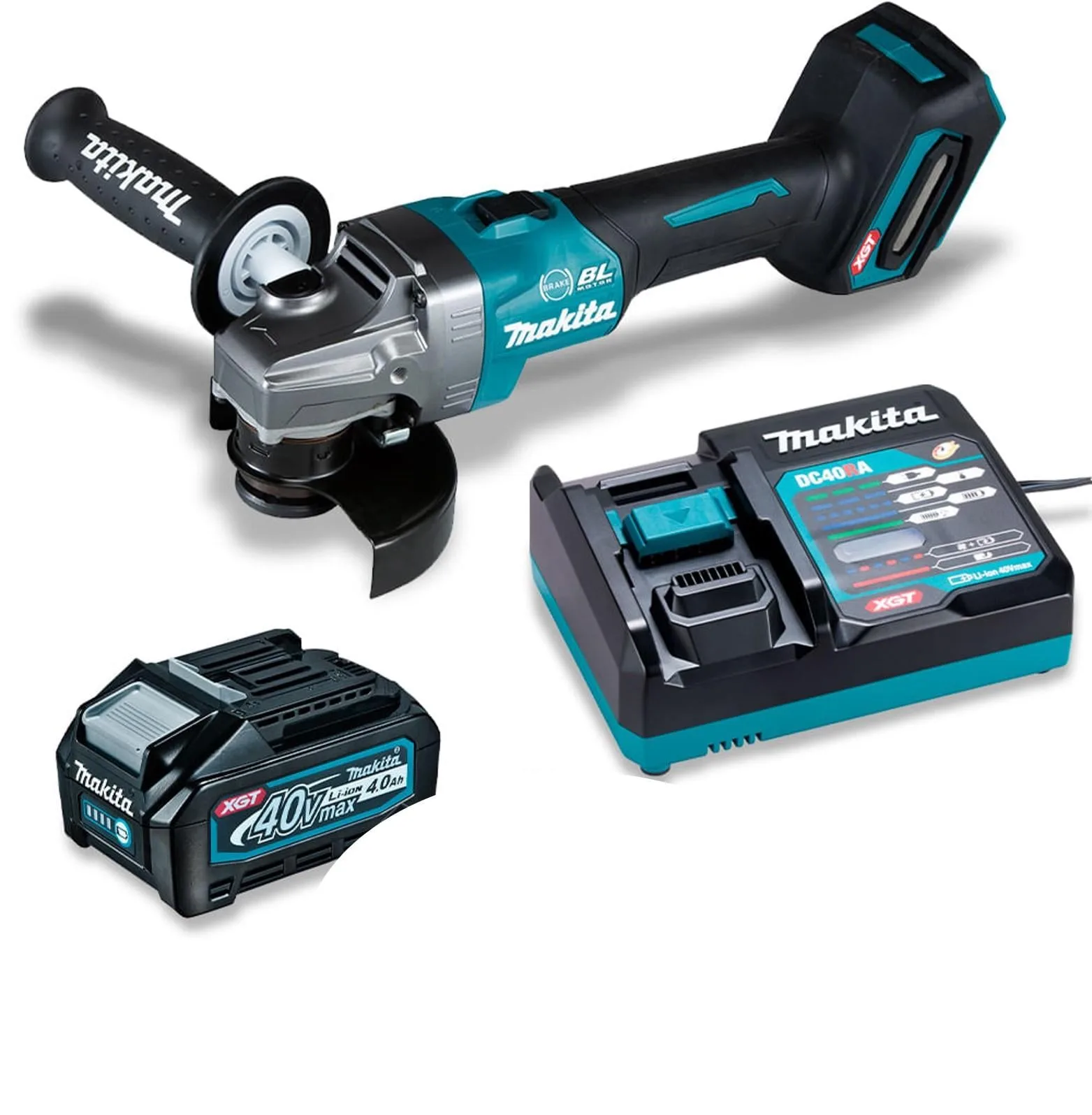 Makita Spıral Akülü 115MM Akü+Sarjer 4AH 40VMAX