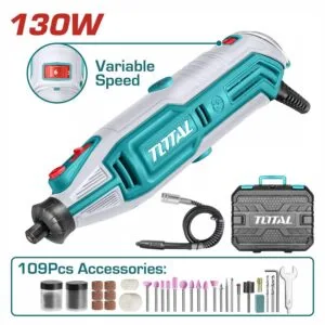Total Gravur Makinesi Elektrikli 130W 109 Parça Aksesuarlı