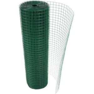 Galvanize Kareli Tel Yeşil Plastik Kaplı 1''x2'' (1 Metre Fiyatı)