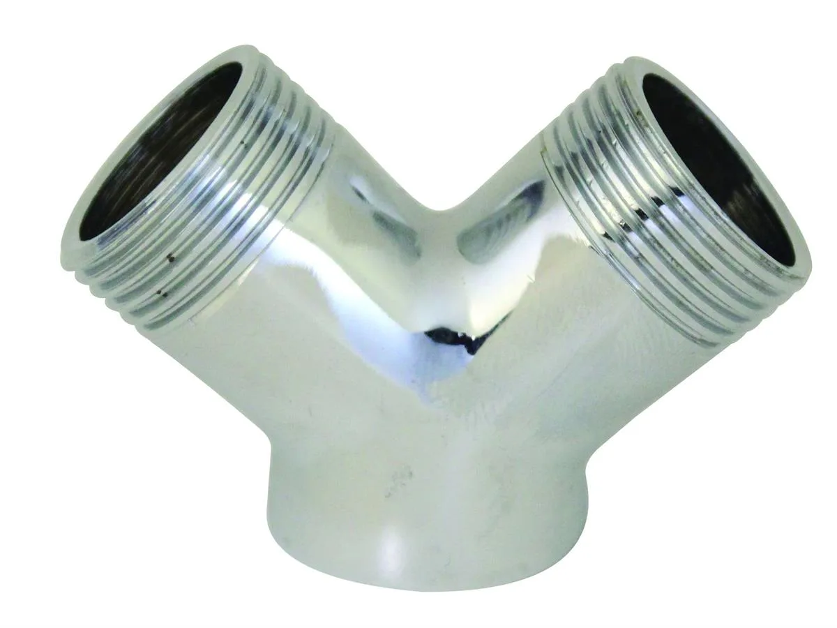 Candan Çamaşır Makinesi Çatalı Krom 3/4''X3/4''