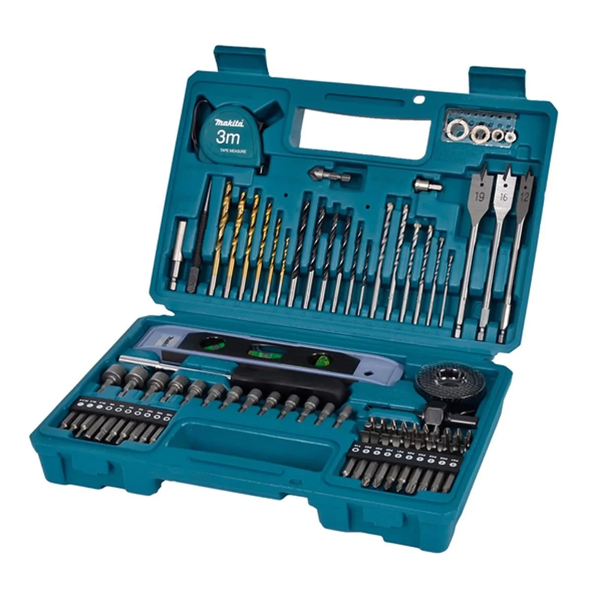 Makita Uç Seti Matkap için Delme ve Tornavida Uçları (102Adet/Paket)