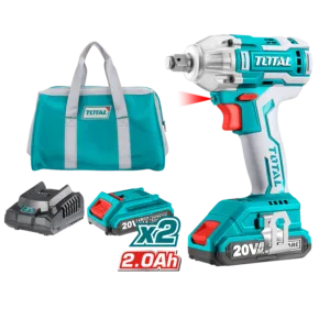 Total Akülü Somun Sıkma 1/2'' 20V/300Nm  (2Ah Akü + Sarjer)