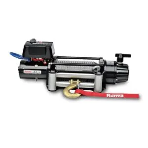 Vinç Elektrikli 12V Gri Sentetik Halat Ve Kancalı 9500LB/4309KG
