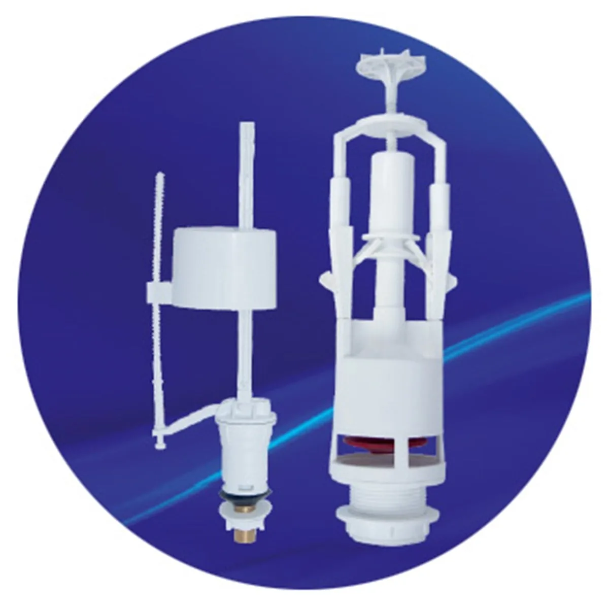 Max Rezervuar İç Takımı Üstten Basmasmalı İki Kademeli