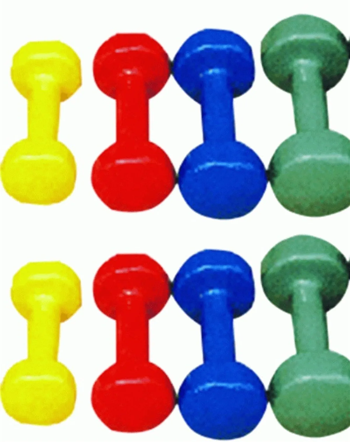 Power Dambıl Seti 2x0.5KG 2x1KG 2x1.5KG 2x2KG