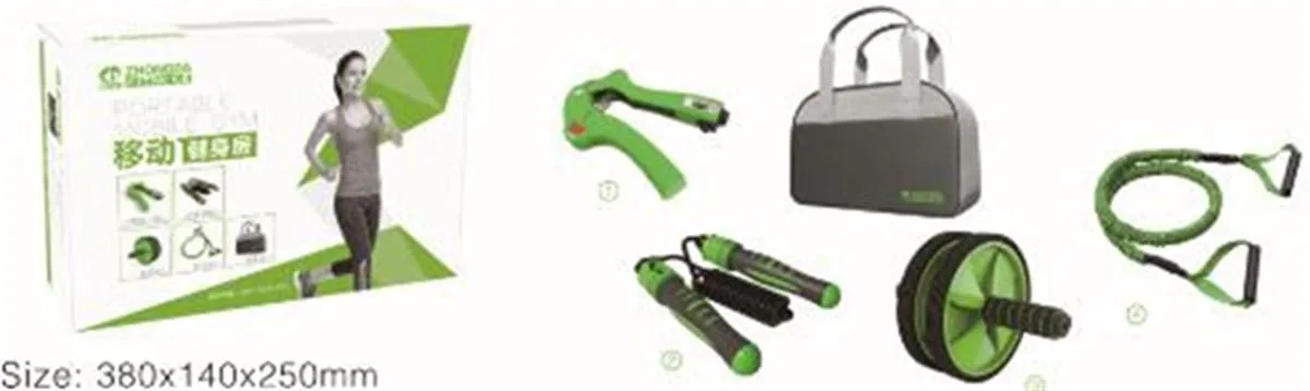 Power Taşınabilir Gym Çantalı 5 Alet