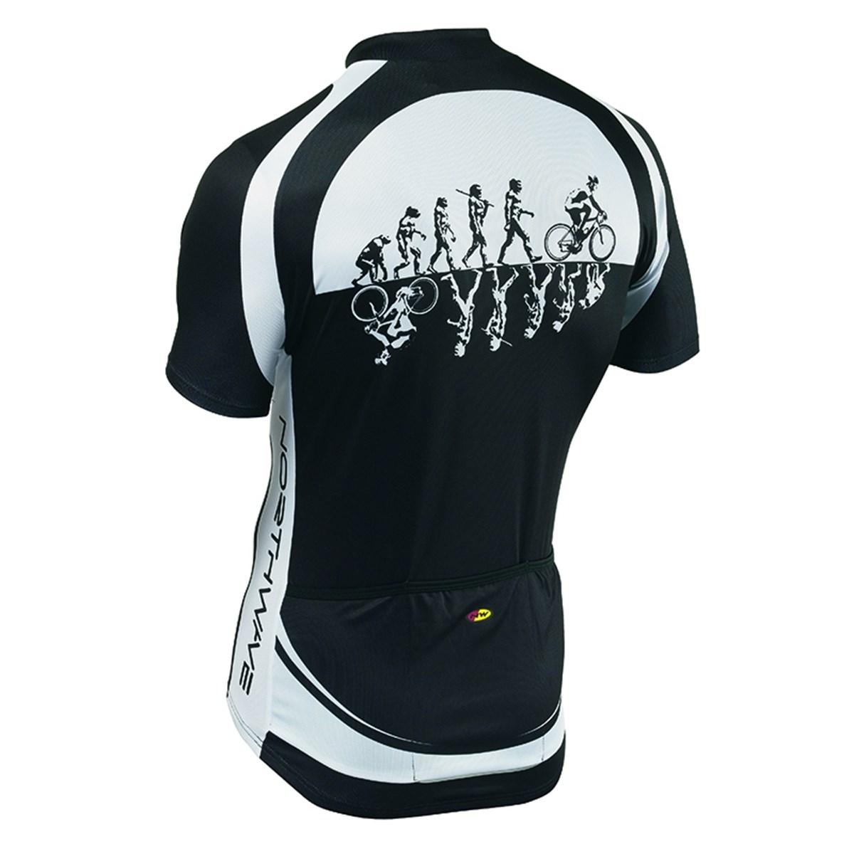 Northwave Forma Kısa Kol Biker Sapiens Beyaz/Siyah M