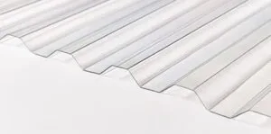 Çatı Paneli Trapez Fiberglass Şefaf Uv En 92cm