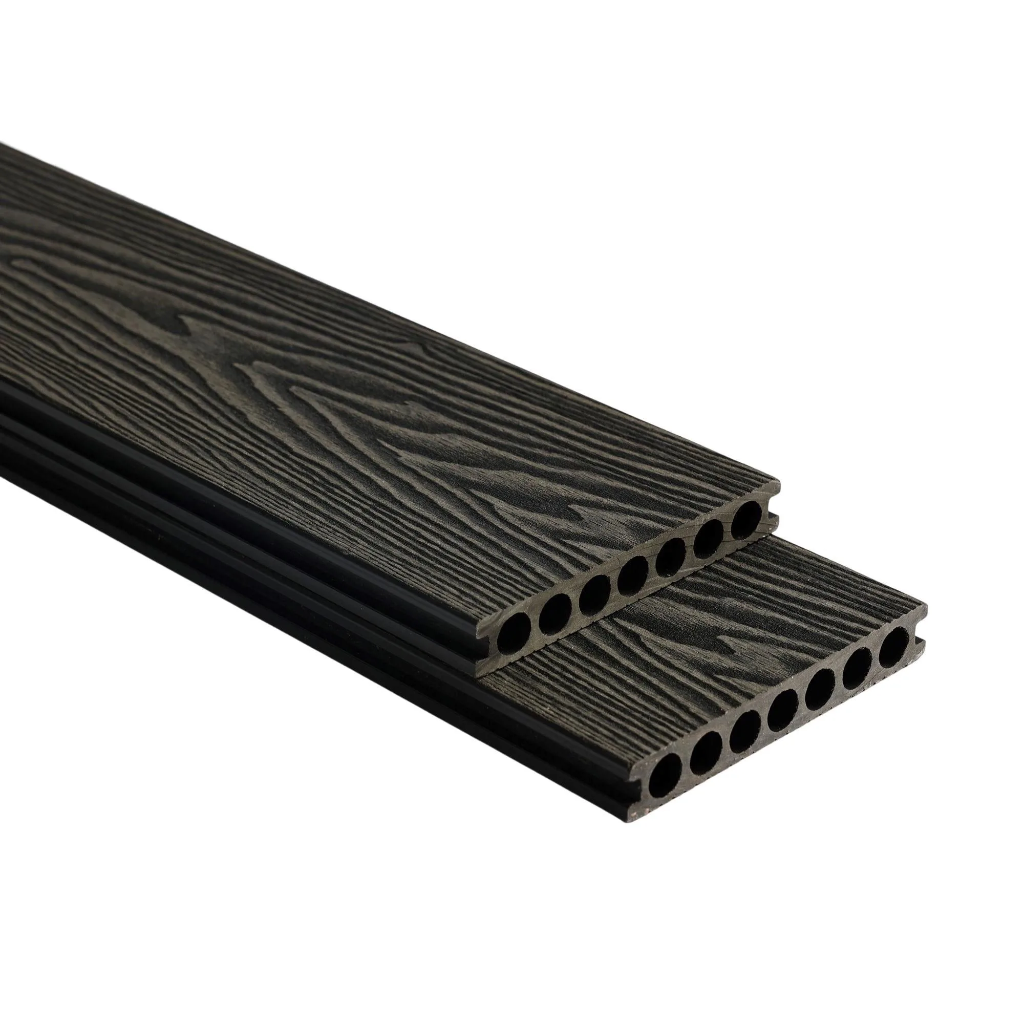 Decking WPC Popüler Dizayn 14.0X2.5X290CM Siyah Ceviz