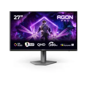 Aoc Agon Pro Ag276Qzd2 26.5" 280Hz 0.03Ms Displayhdr Qd-Oled