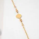 Altınbaş BLB00003 4.47gr yeşil bileklik 14 Ayar Ölçü:19cm