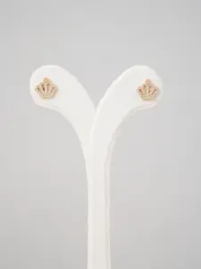 Altınbaş KKB00005 3.01gr zirkon yeşil kadın küpe 14 Ayar Ölçü:1,5cm