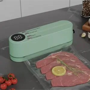 Freshsave Çok Fonksiyonlu Vakum Aleti (100 Adet 20x12cm Vakum Paketi Hediyeli)