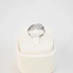 Altınbaş YZB00008 3.38gr zirkon beyaz yüzük 14 Ayar Ölçü:17