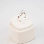 Altınbaş YZB00014 4.84gr zirkon beyaz yüzük 14 Ayar Ölçü:13.5