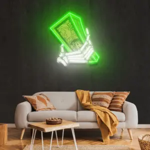 Hand Money Neon Tabela